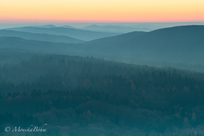 Blick auf den Teutoburger-Wald
